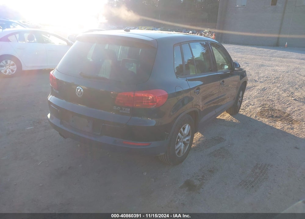 2013 VOLKSWAGEN TIGUAN S VIN: WVGBV3AX7DW613478