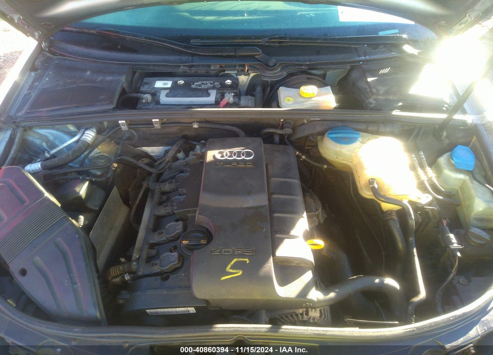 2007 AUDI A4 2.0T VIN: WAUAF78E97A212506