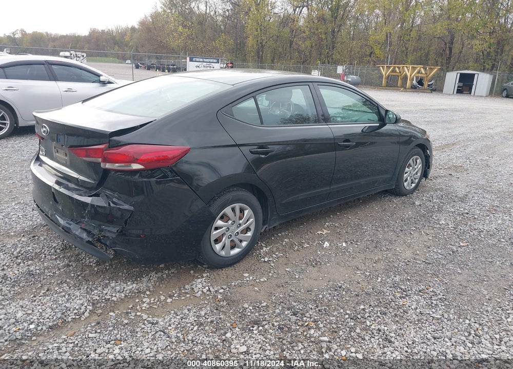 2018 HYUNDAI ELANTRA SE VIN: KMHD74LF9JU619710