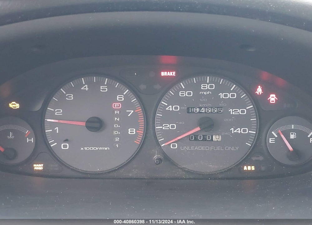 1997 ACURA INTEGRA LS VIN: JH4DB765XVS004638