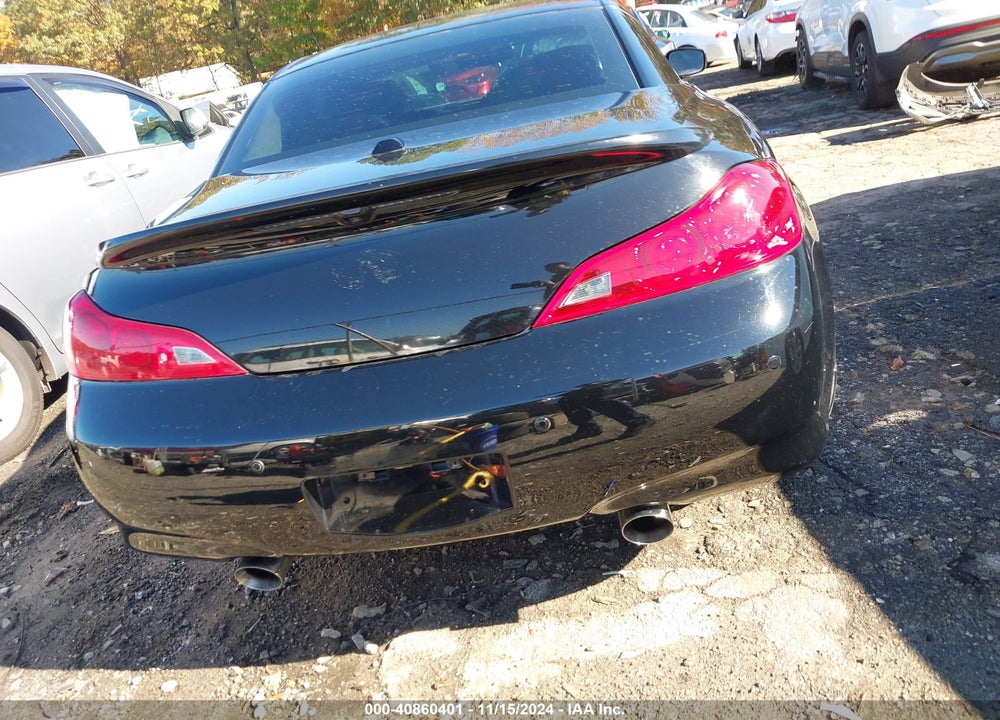 2010 INFINITI G37 VIN: JN1CV6FE6AM351402