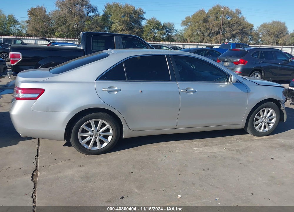 2011 TOYOTA CAMRY XLE V6 VIN: 4T1BK3EK6BU611205