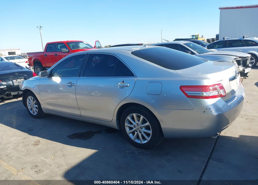 2011 TOYOTA CAMRY XLE V6 VIN: 4T1BK3EK6BU611205