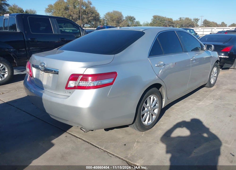 2011 TOYOTA CAMRY XLE V6 VIN: 4T1BK3EK6BU611205