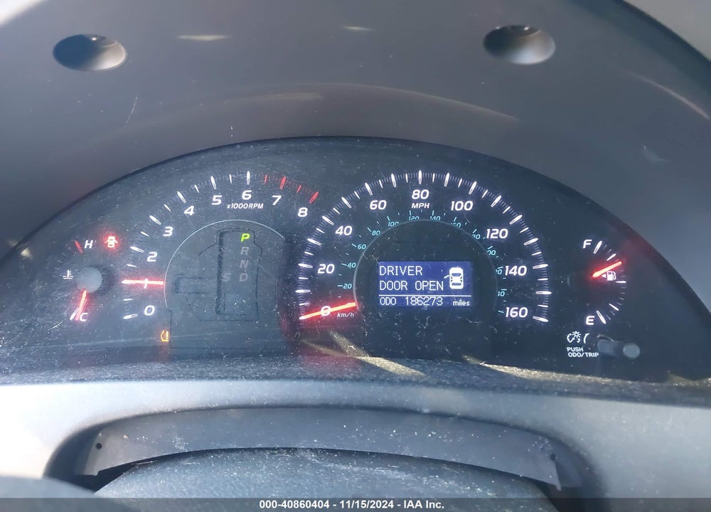 2011 TOYOTA CAMRY XLE V6 VIN: 4T1BK3EK6BU611205