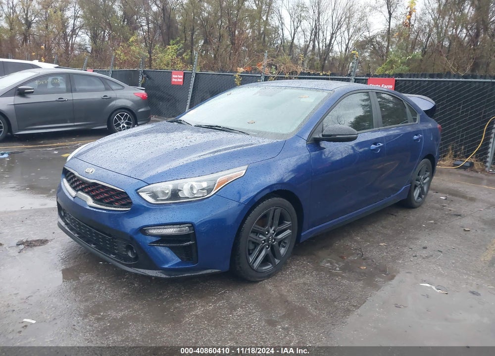 2021 KIA FORTE GT LINE VIN: 3KPF34AD6ME408283