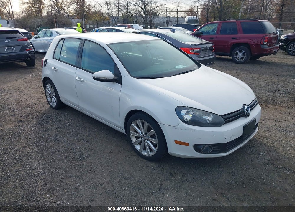 2012 VOLKSWAGEN GOLF TDI 4-DOOR VIN: WVWDM7AJ7CW285769