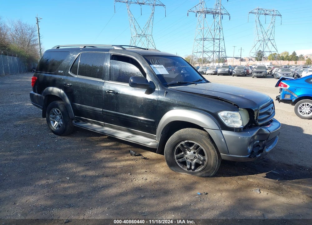 2003 TOYOTA SEQUOIA VIN: 5TDBT44A43S200701