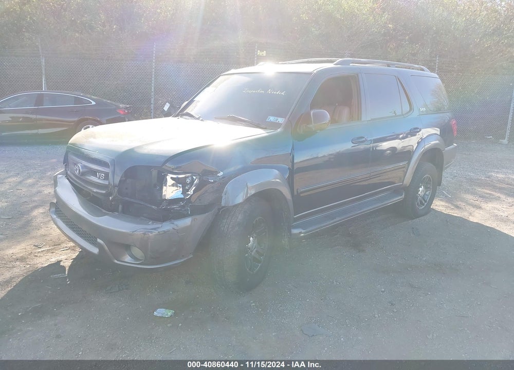 2003 TOYOTA SEQUOIA VIN: 5TDBT44A43S200701