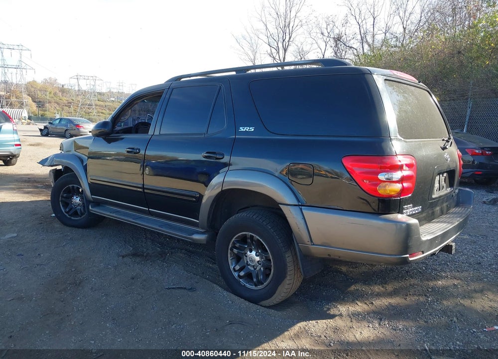 2003 TOYOTA SEQUOIA VIN: 5TDBT44A43S200701