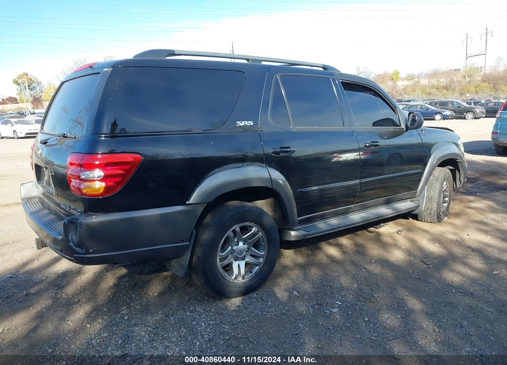 2003 TOYOTA SEQUOIA VIN: 5TDBT44A43S200701