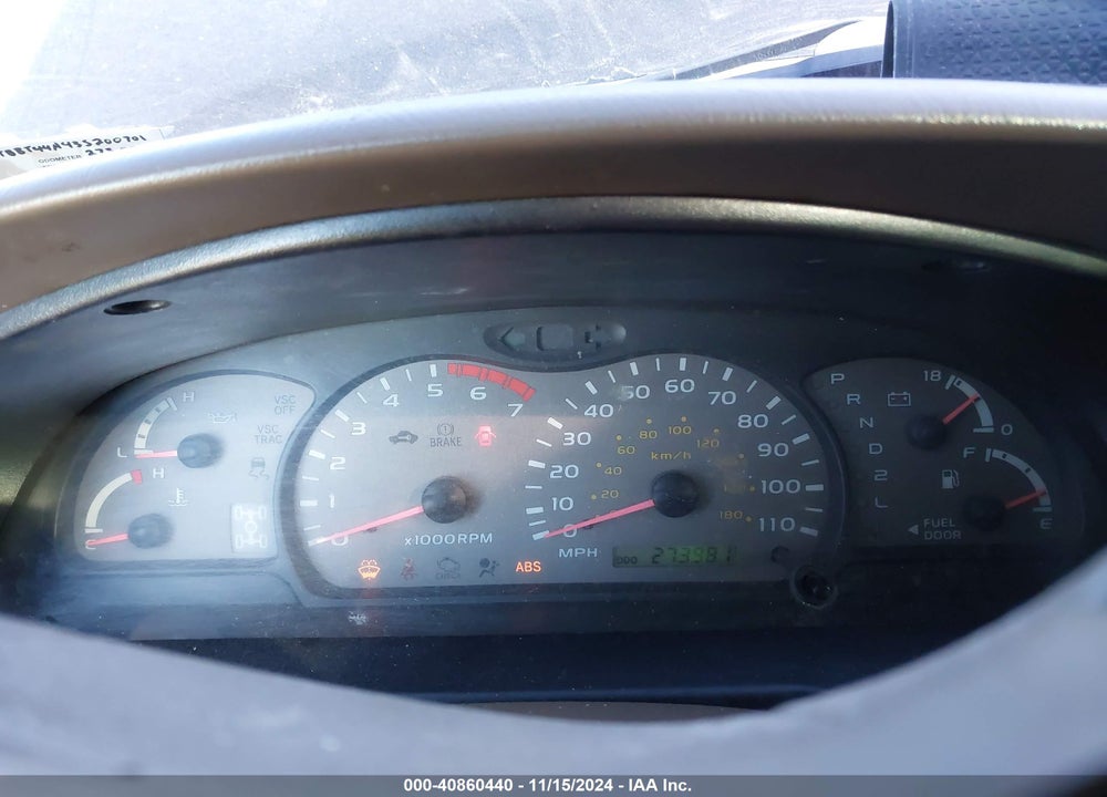 2003 TOYOTA SEQUOIA VIN: 5TDBT44A43S200701
