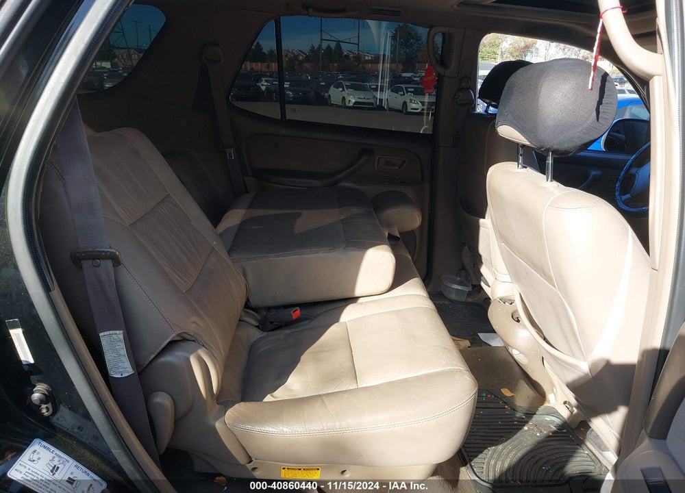2003 TOYOTA SEQUOIA VIN: 5TDBT44A43S200701