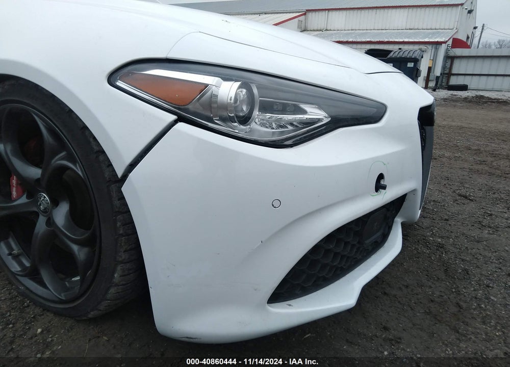 2018 ALFA ROMEO GIULIA TI SPORT AWD VIN: ZARFAEEN0J7575058