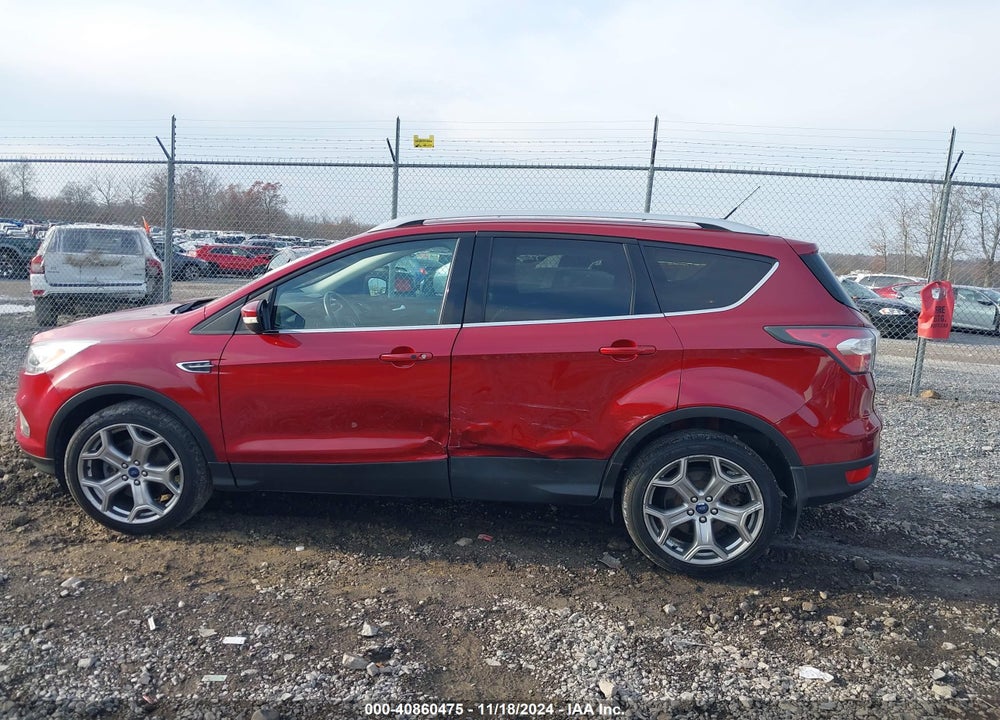 2017 FORD ESCAPE TITANIUM VIN: 1FMCU9J98HUA11668