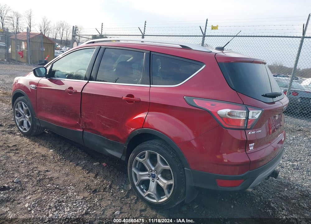 2017 FORD ESCAPE TITANIUM VIN: 1FMCU9J98HUA11668