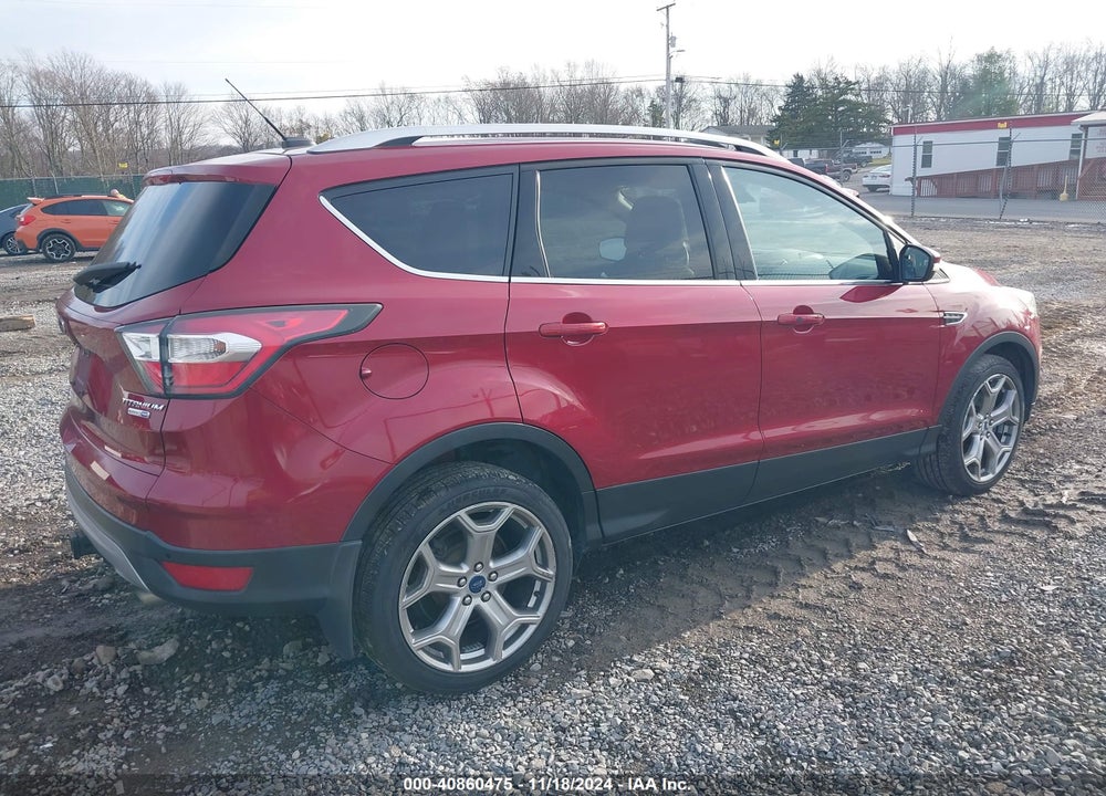 2017 FORD ESCAPE TITANIUM VIN: 1FMCU9J98HUA11668