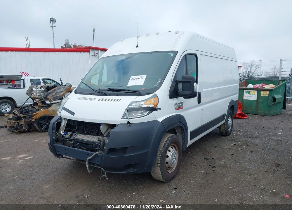 2019 RAM PROMASTER 2500 VIN: 3C6TRVCG0KE539597