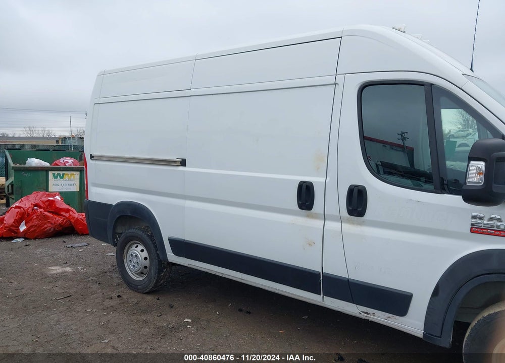 2019 RAM PROMASTER 2500 VIN: 3C6TRVCG0KE539597