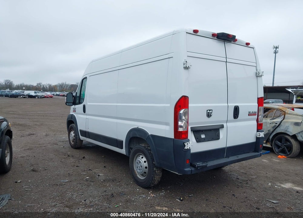 2019 RAM PROMASTER 2500 VIN: 3C6TRVCG0KE539597
