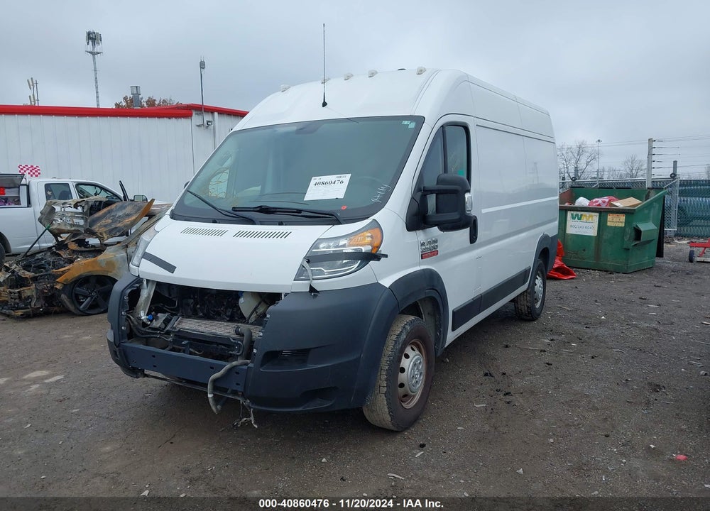 2019 RAM PROMASTER 2500 VIN: 3C6TRVCG0KE539597