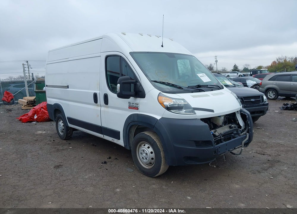 2019 RAM PROMASTER 2500 VIN: 3C6TRVCG0KE539597