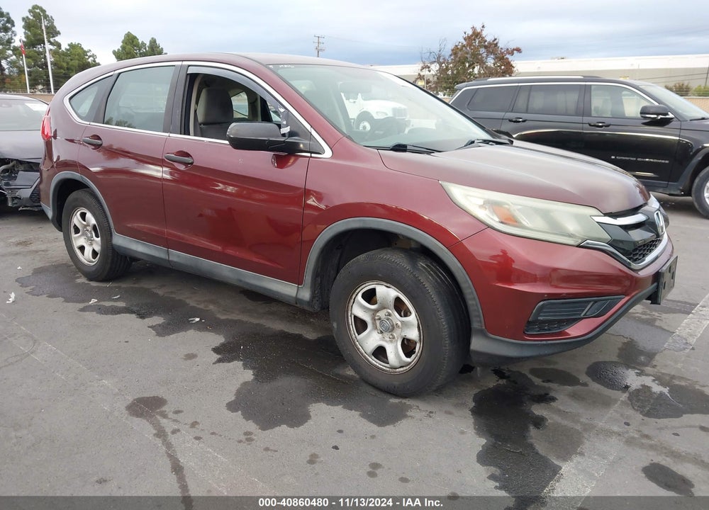 2015 HONDA CR-V LX VIN: 2HKRM3H39FH538610