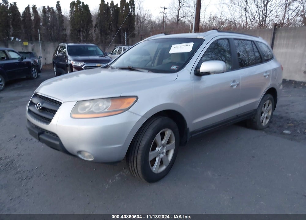 2008 HYUNDAI SANTA FE LIMITED/SE VIN: 5NMSH73E18H185818