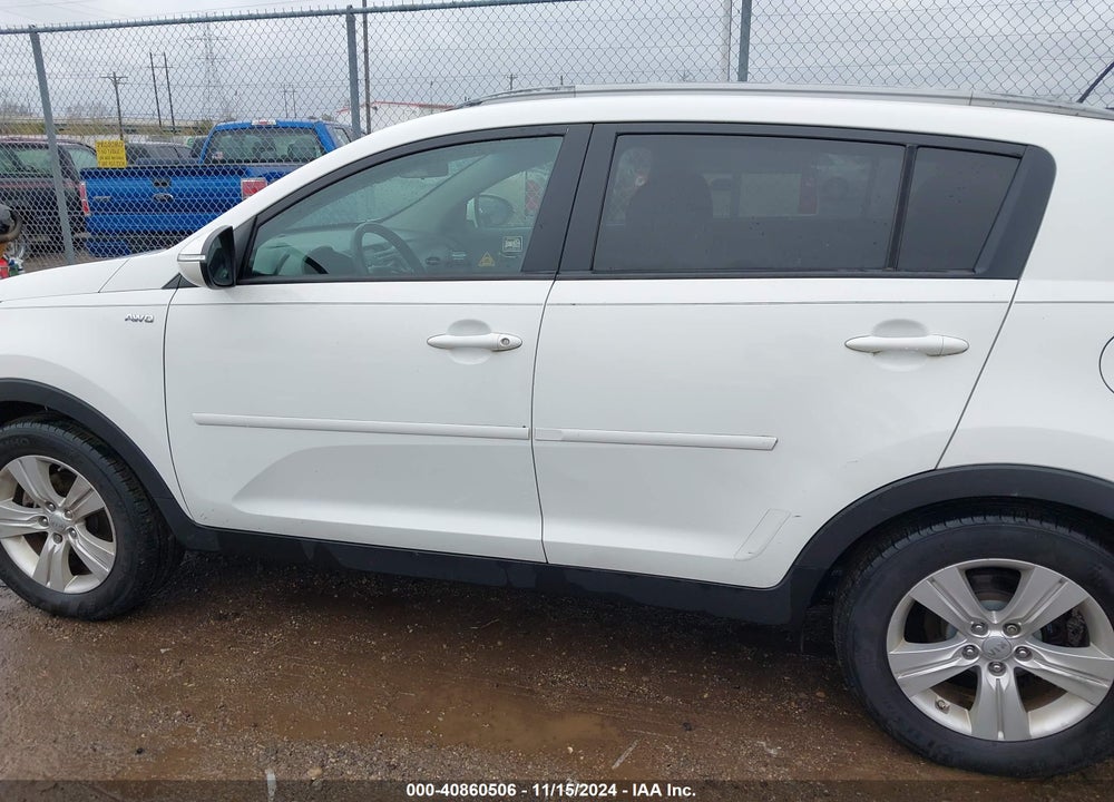 2013 KIA SPORTAGE LX VIN: KNDPBCA27D7509008