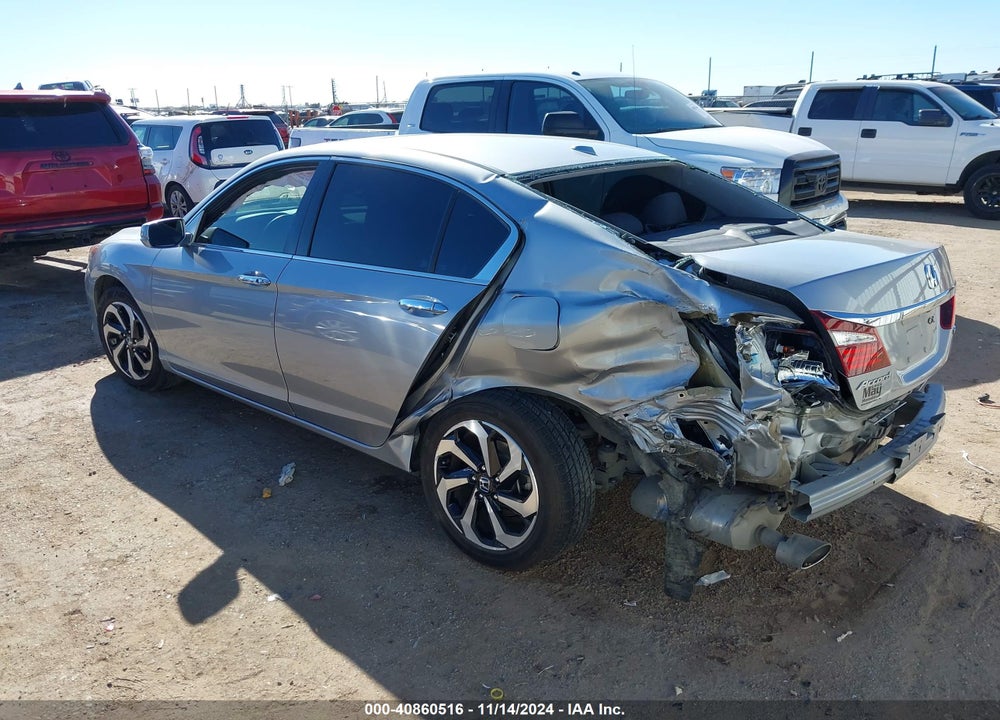 2017 HONDA ACCORD EX-L V6 VIN: 1HGCR3F87HA006533