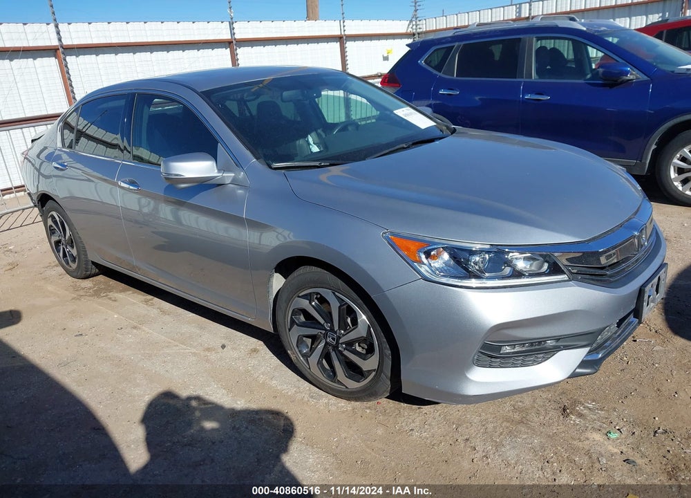 2017 HONDA ACCORD EX-L V6 VIN: 1HGCR3F87HA006533