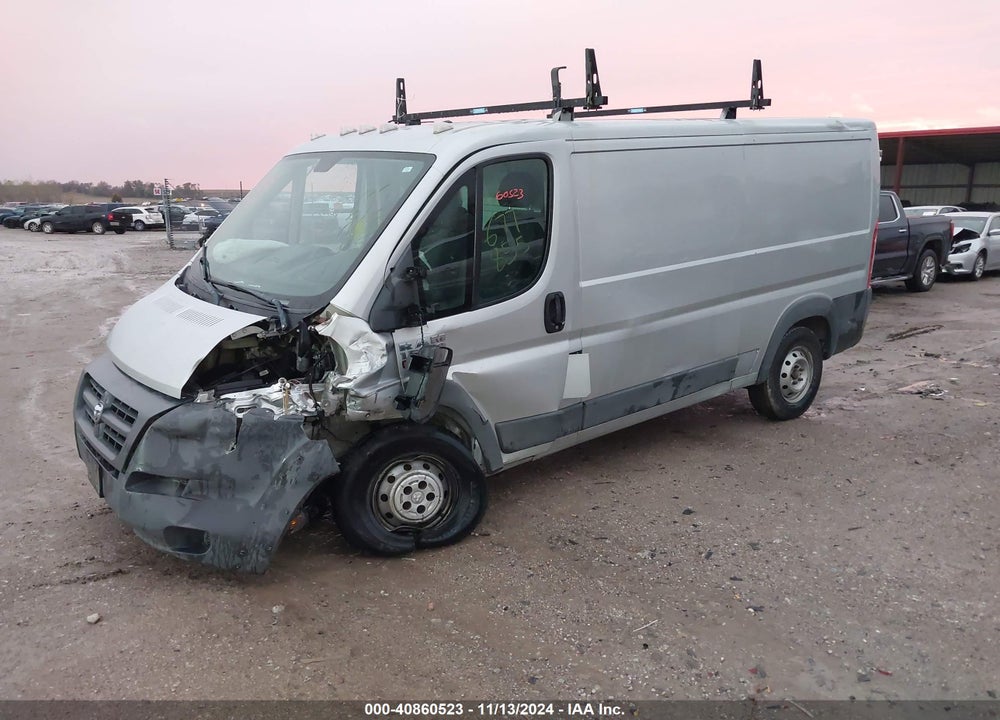2014 RAM PROMASTER 1500 LOW ROOF VIN: 3C6TRVAG0EE101928