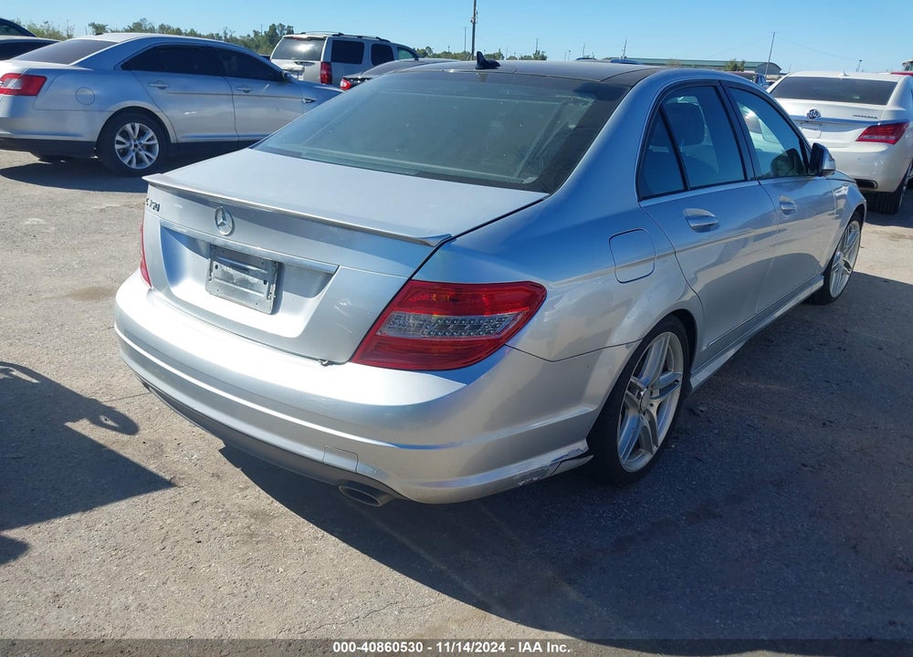 2008 MERCEDES-BENZ C 350 SPORT VIN: WDDGF56X08F056162