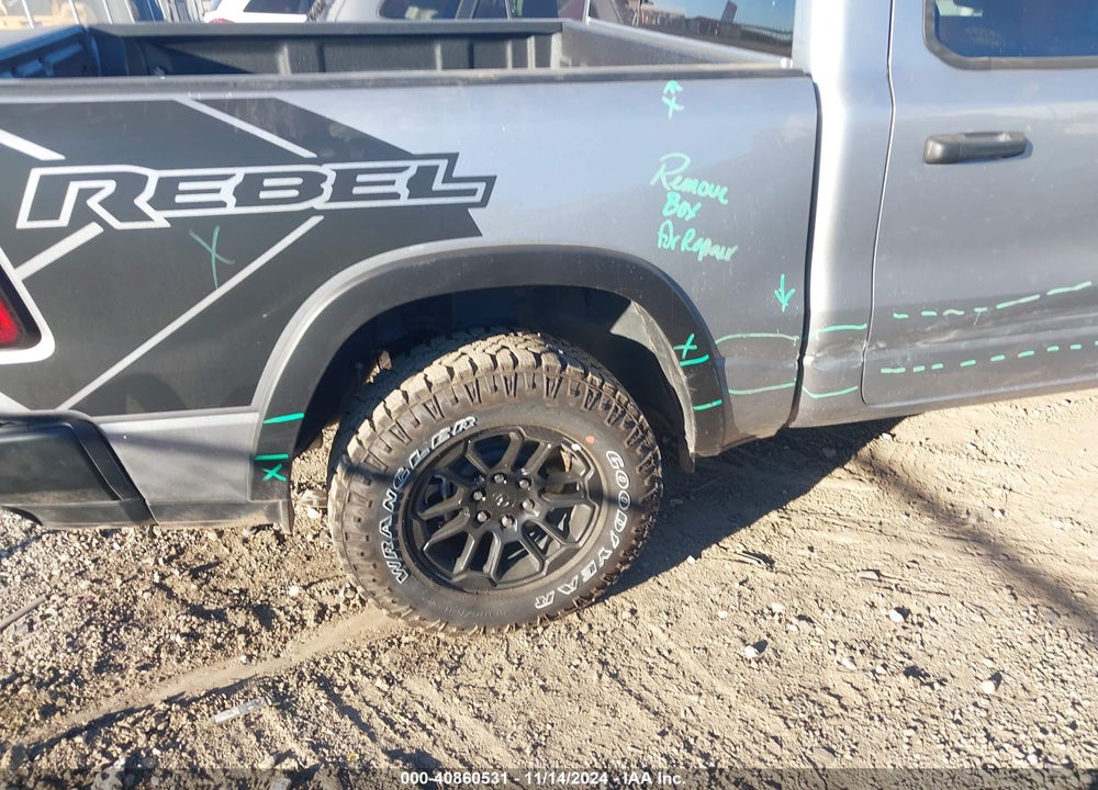 2025 RAM 1500 REBEL 4X4 5'7 BOX VIN: 1C6SRFLP5SN580854