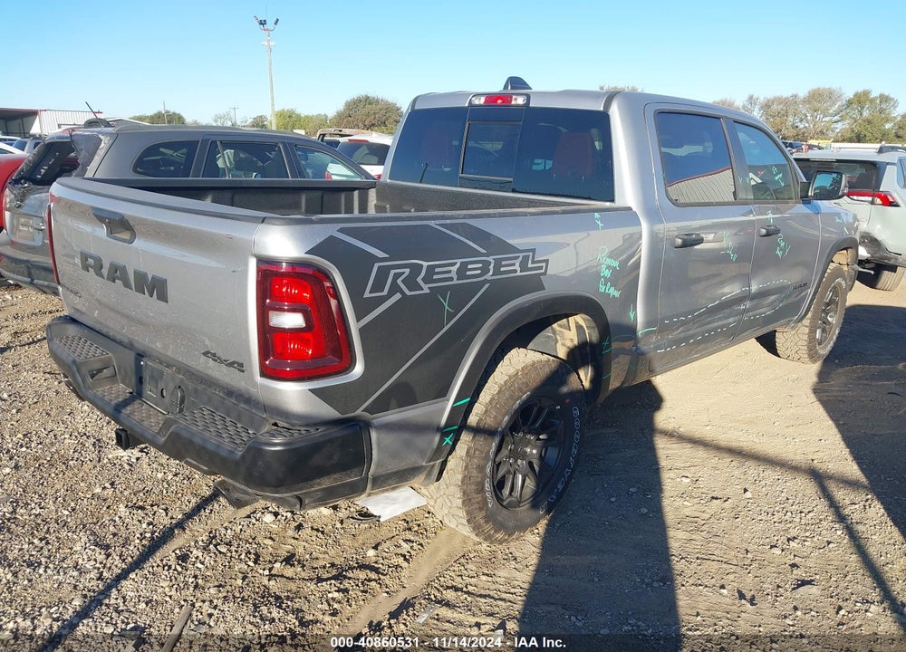 2025 RAM 1500 REBEL 4X4 5'7 BOX VIN: 1C6SRFLP5SN580854