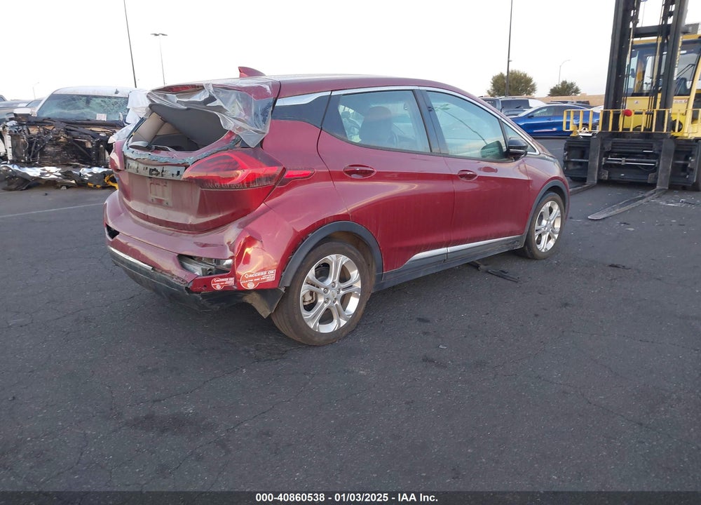 2018 CHEVROLET BOLT EV LT VIN: 1G1FW6S01J4118702