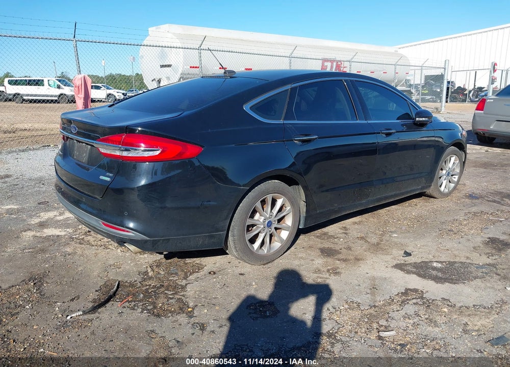 2017 FORD FUSION SE VIN: 3FA6P0HD2HR326557