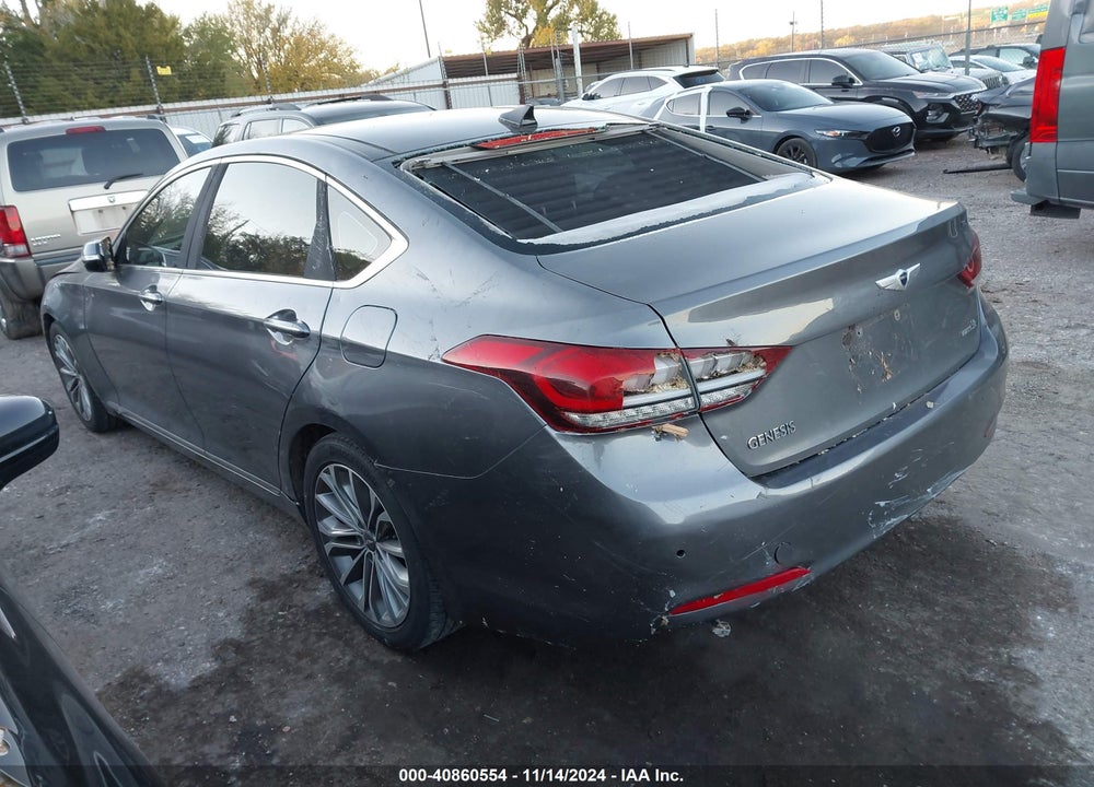 2015 HYUNDAI GENESIS 3.8 VIN: KMHGN4JEXFU039810