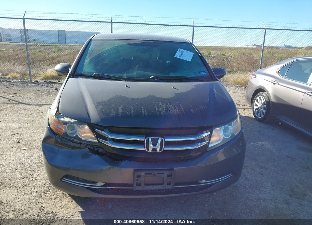 2016 HONDA ODYSSEY SE VIN: 5FNRL5H3XGB123147