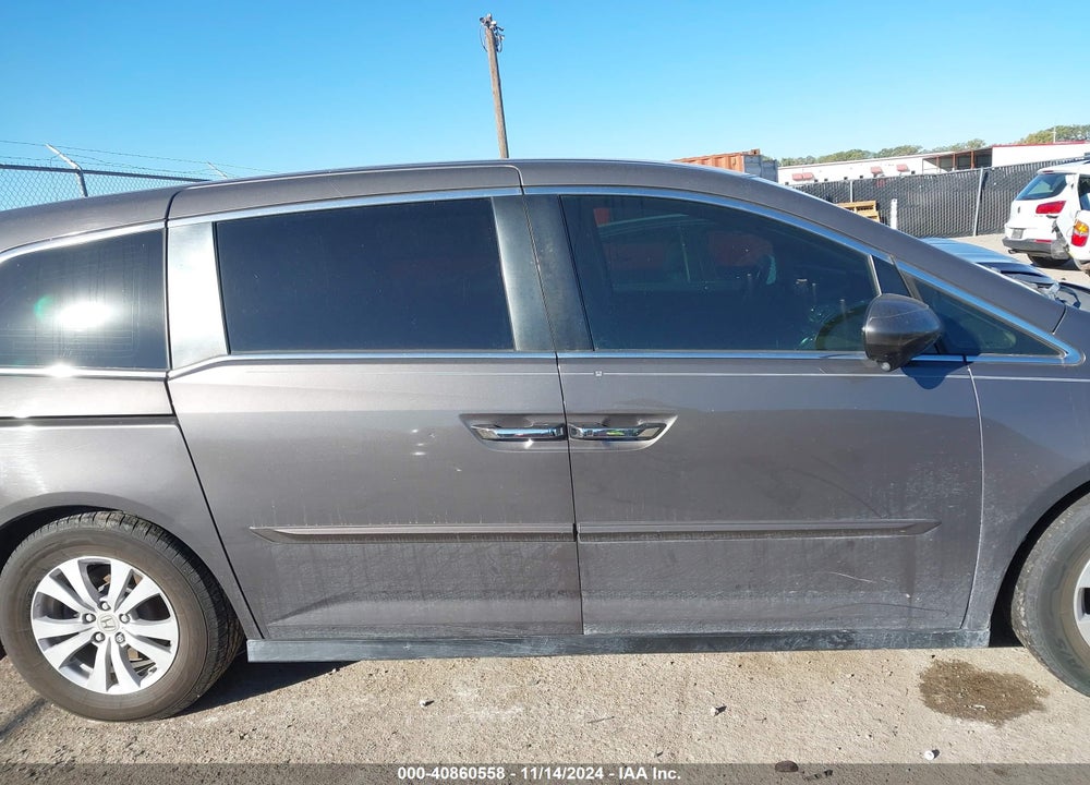 2016 HONDA ODYSSEY SE VIN: 5FNRL5H3XGB123147