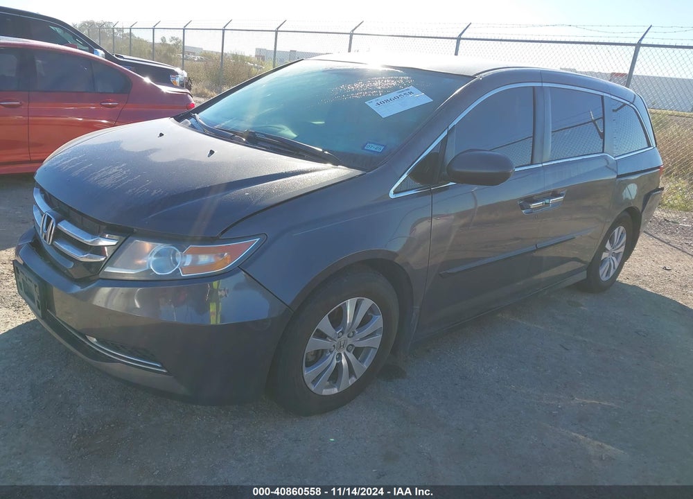 2016 HONDA ODYSSEY SE VIN: 5FNRL5H3XGB123147