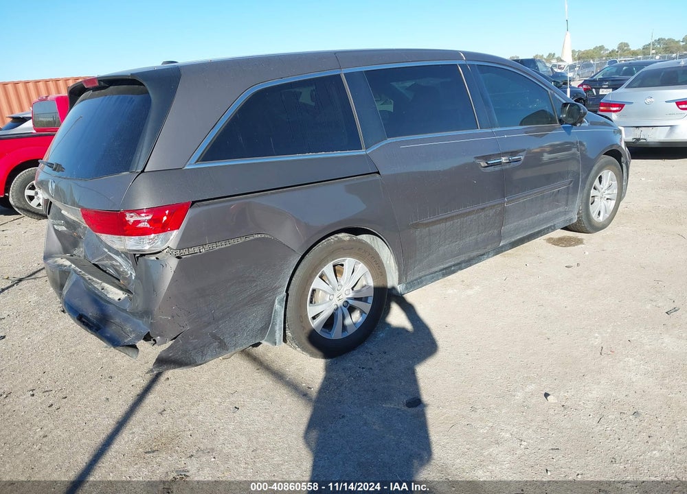 2016 HONDA ODYSSEY SE VIN: 5FNRL5H3XGB123147