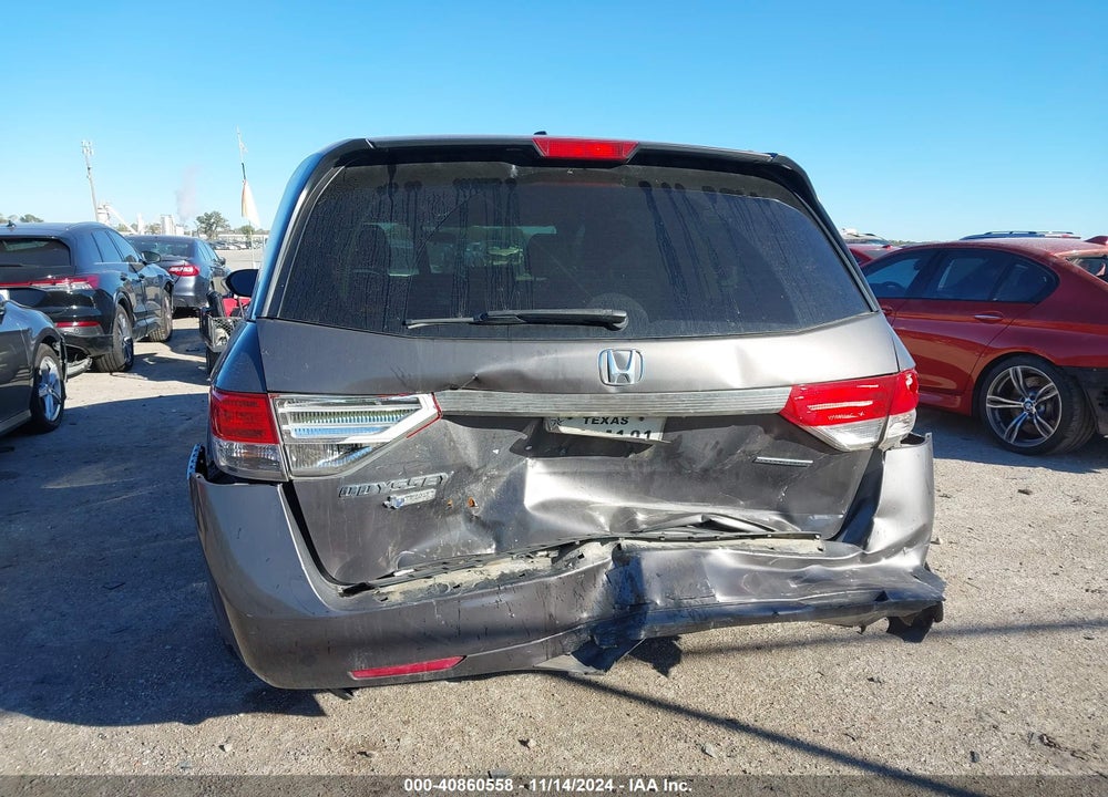 2016 HONDA ODYSSEY SE VIN: 5FNRL5H3XGB123147