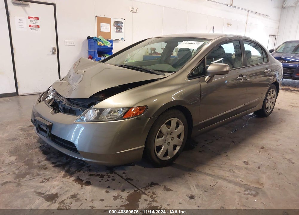 2007 HONDA CIVIC LX VIN: 1HGFA16587L024704