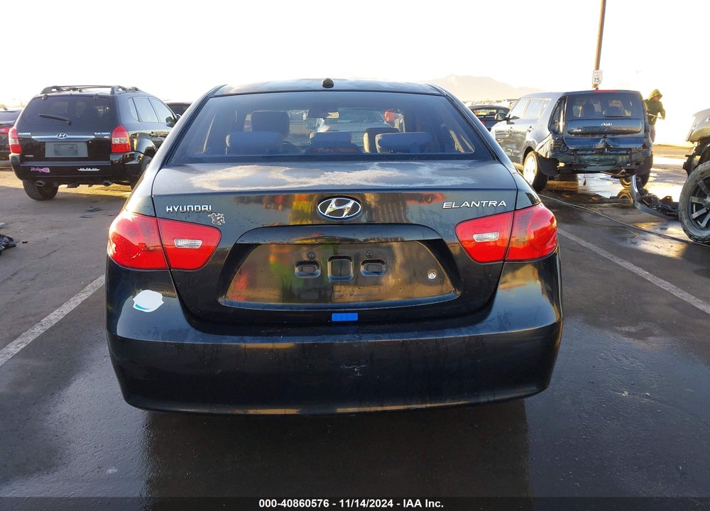 2007 HYUNDAI ELANTRA GLS/LIMITED/SE VIN: KMHDU46D17U176089
