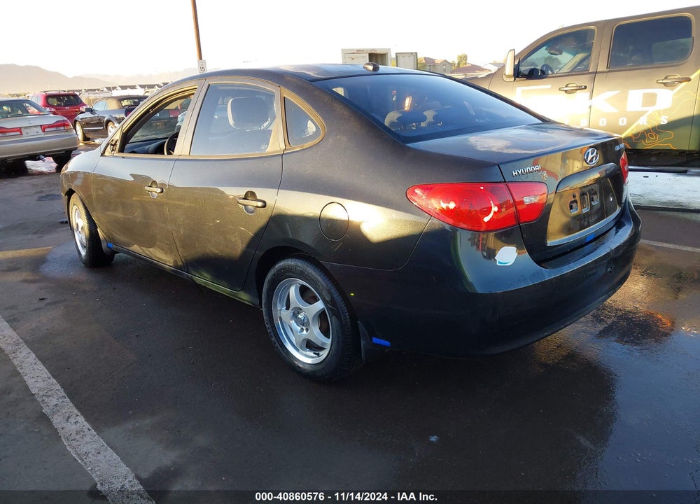 2007 HYUNDAI ELANTRA GLS/LIMITED/SE VIN: KMHDU46D17U176089