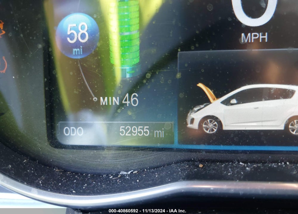2014 CHEVROLET SPARK EV 1LT VIN: KL8CK6S00EC548277
