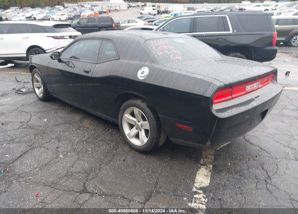 2013 DODGE CHALLENGER SXT VIN: 2C3CDYAG6DH728620
