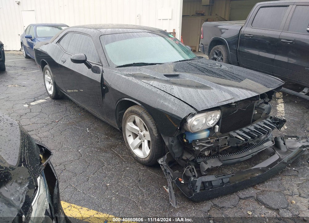 2013 DODGE CHALLENGER SXT VIN: 2C3CDYAG6DH728620