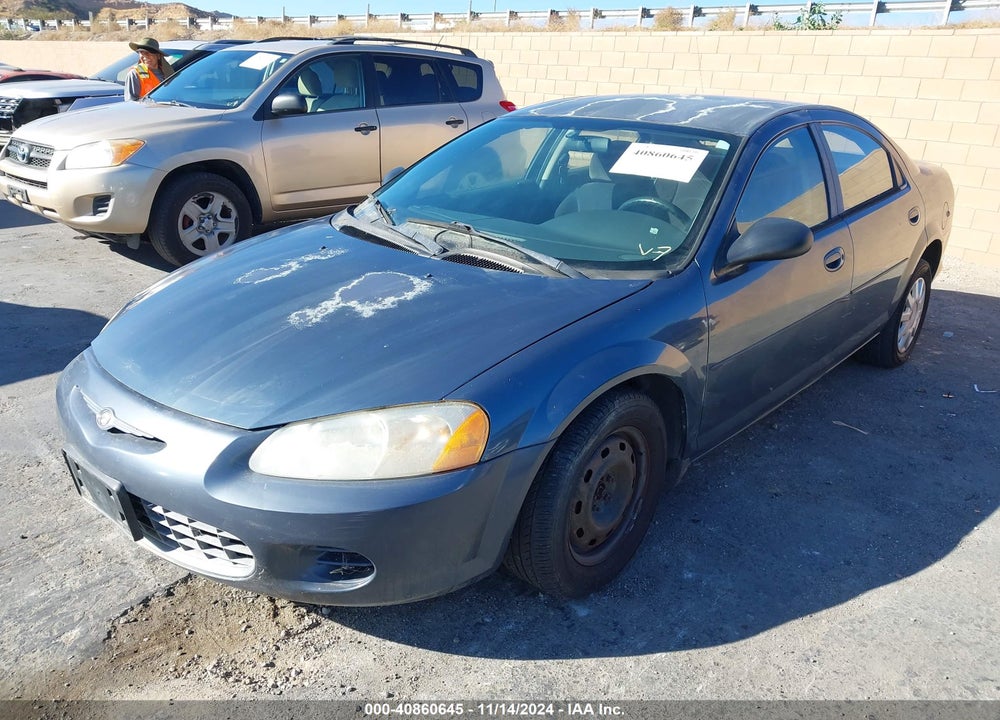 2003 CHRYSLER SEBRING LX VIN: 1C3EL46X13N557018